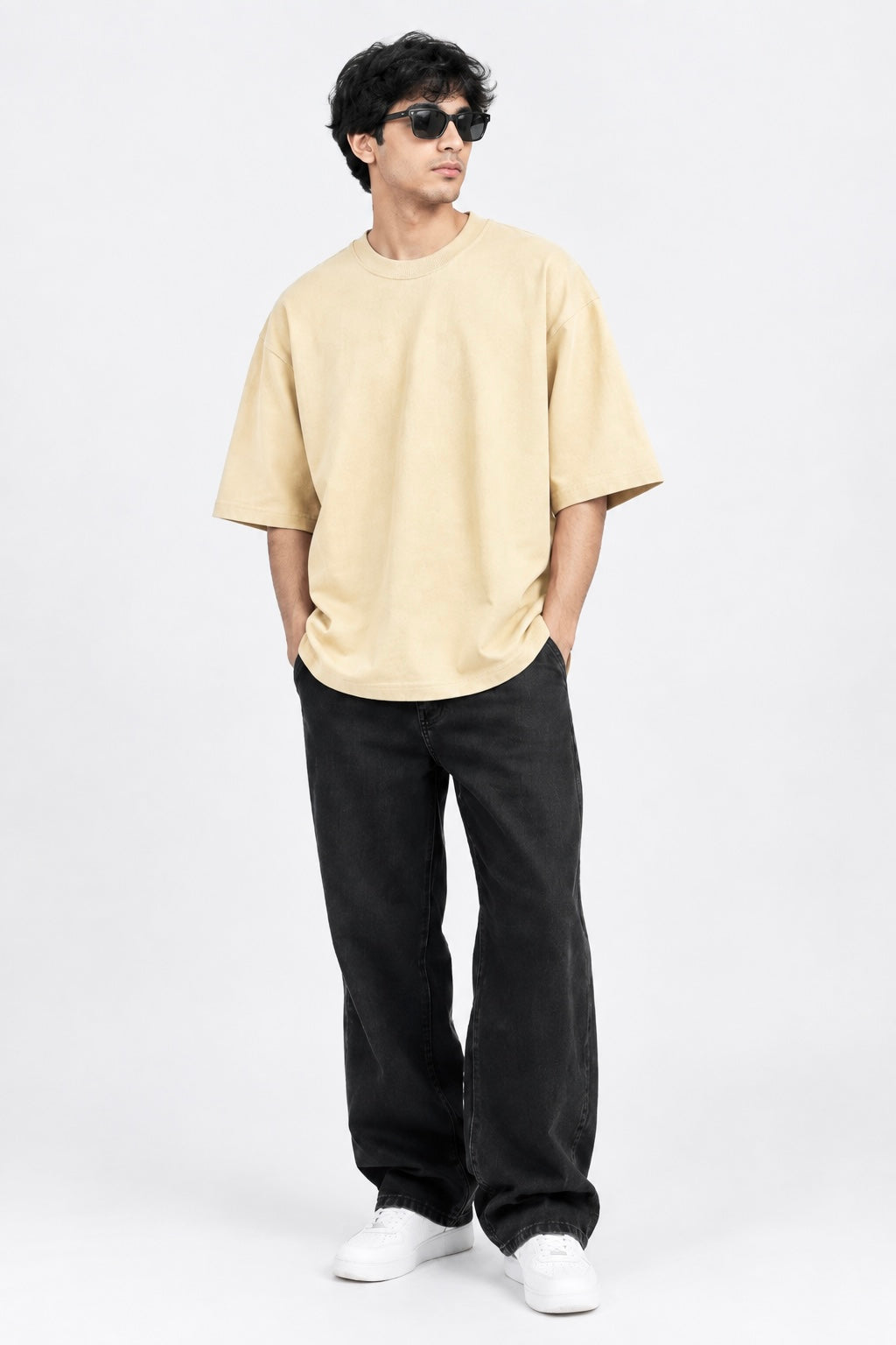 Premium Oversized T-Shirt – 240 GSM French Terry Cotton
