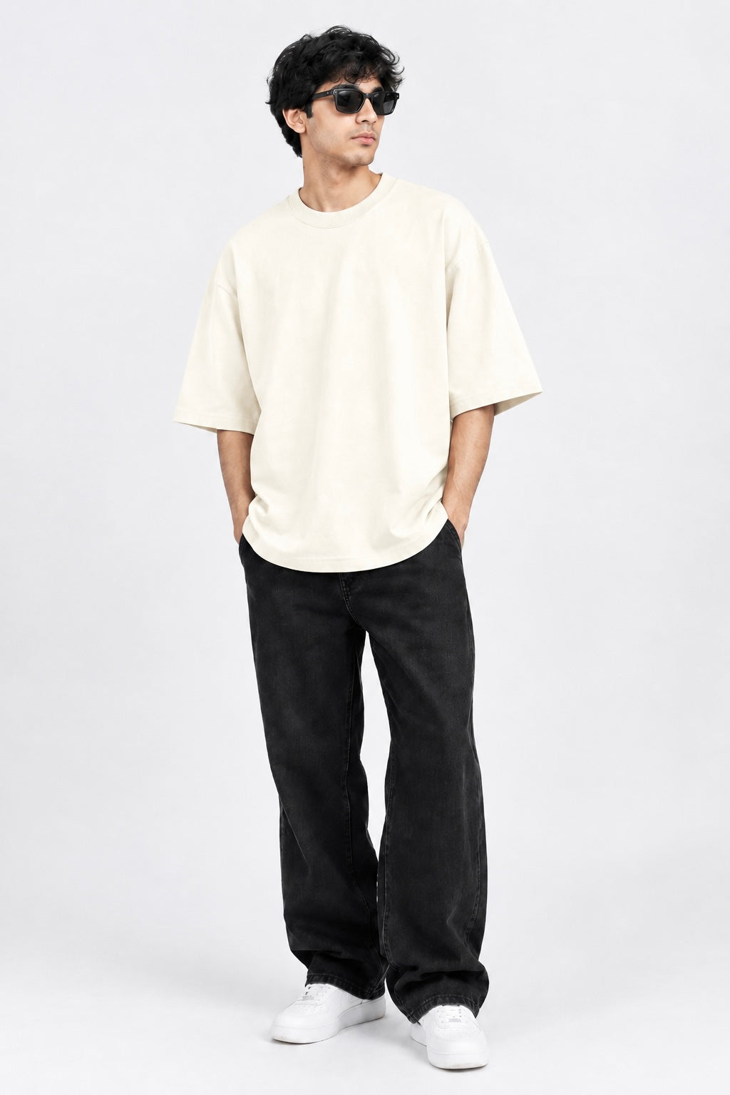 Premium Oversized T-Shirt – 240 GSM French Terry Cotton