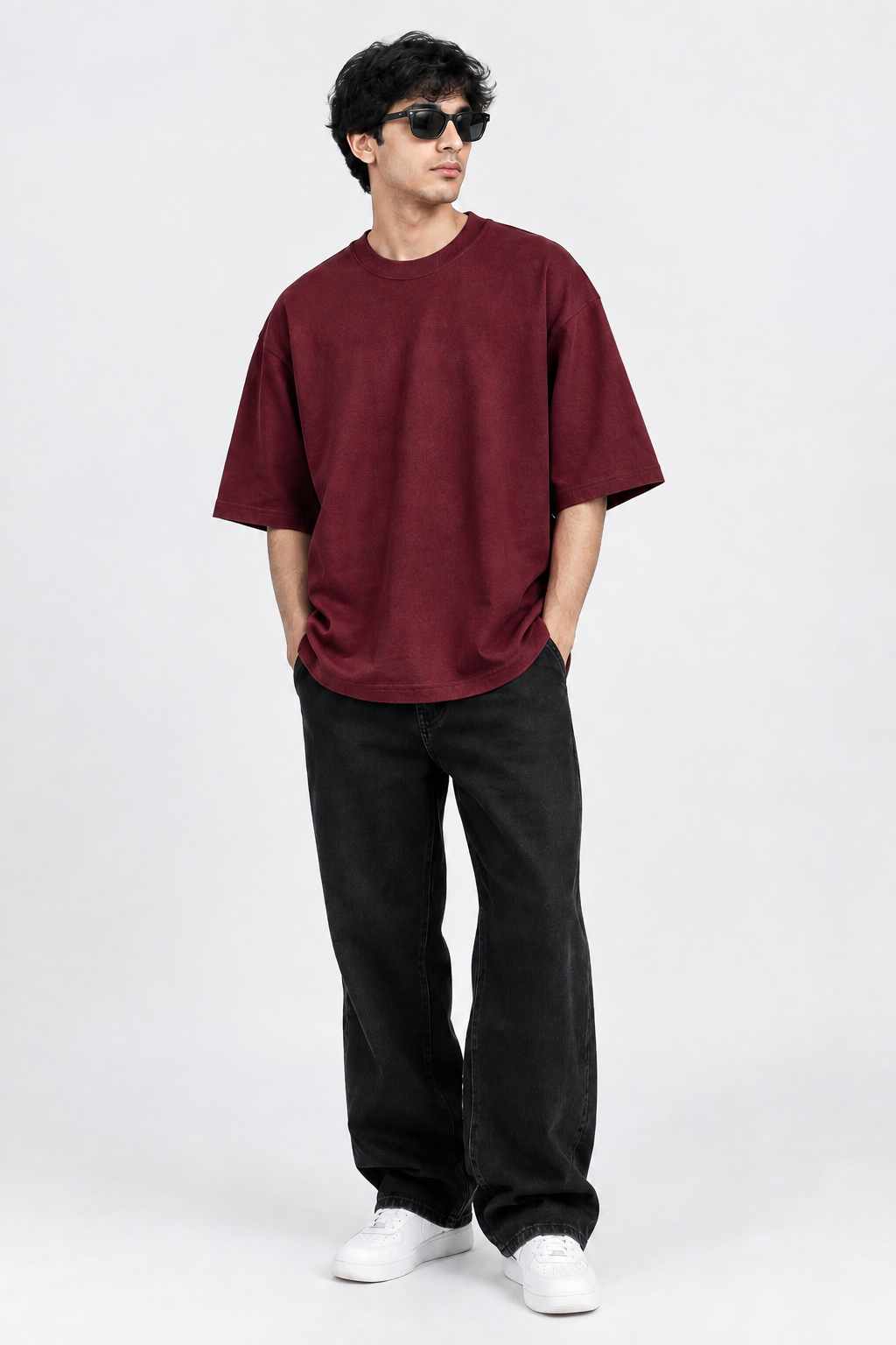Premium Oversized T-Shirt – 240 GSM French Terry Cotton