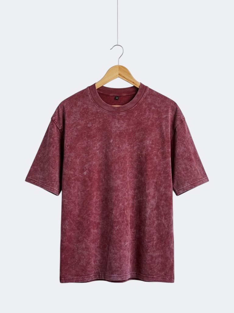Oversized Acid Wash T-Shirt