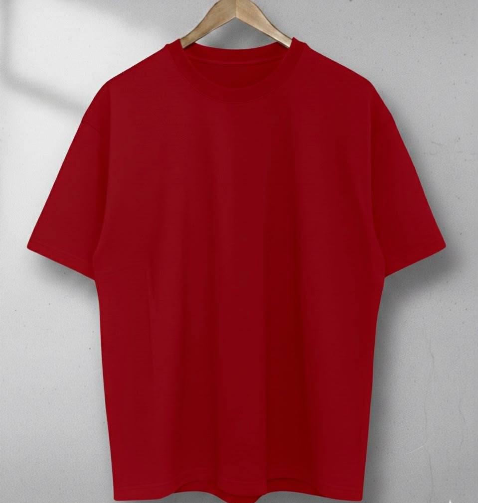 Oversized Plain T-Shirt
