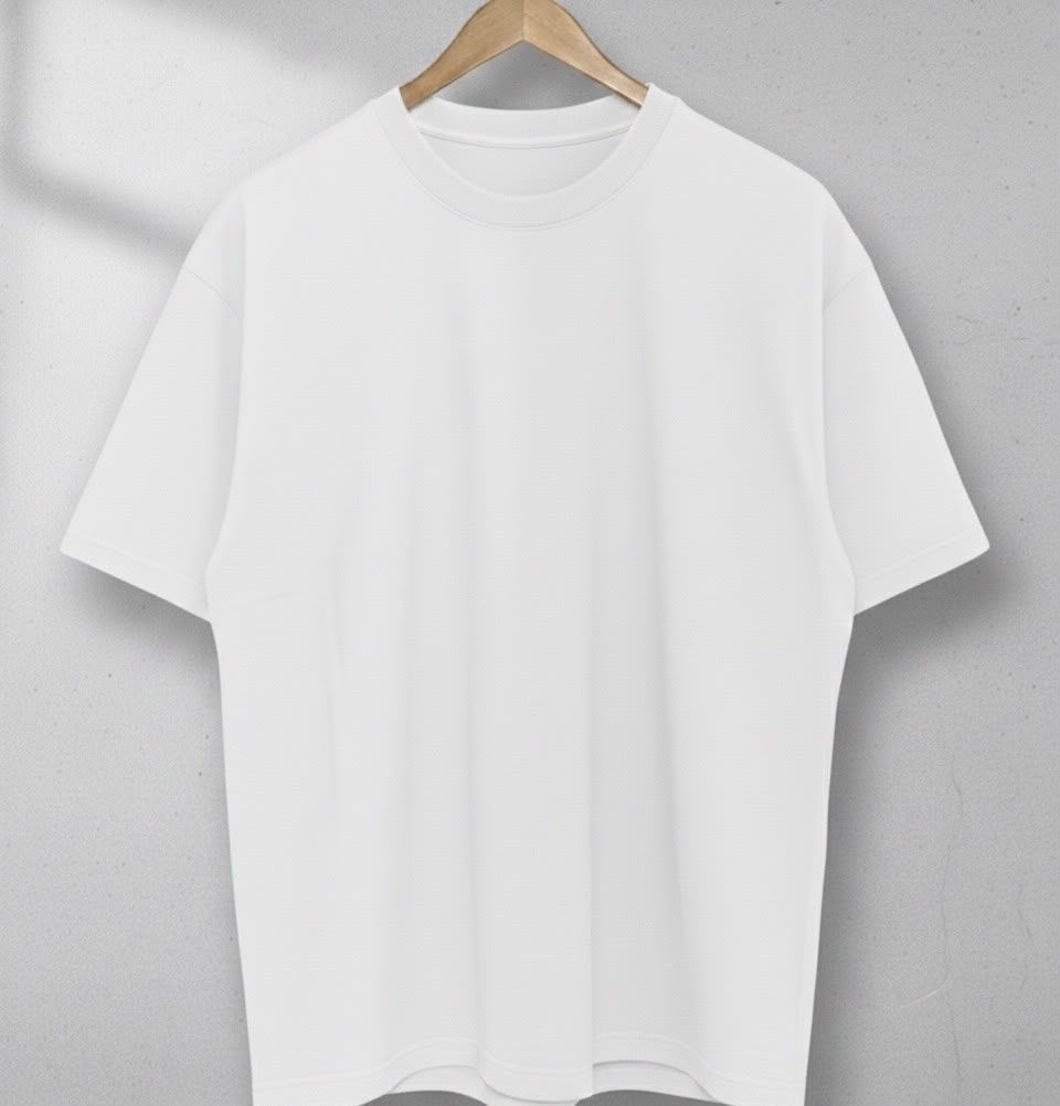 Oversized Plain T-Shirt