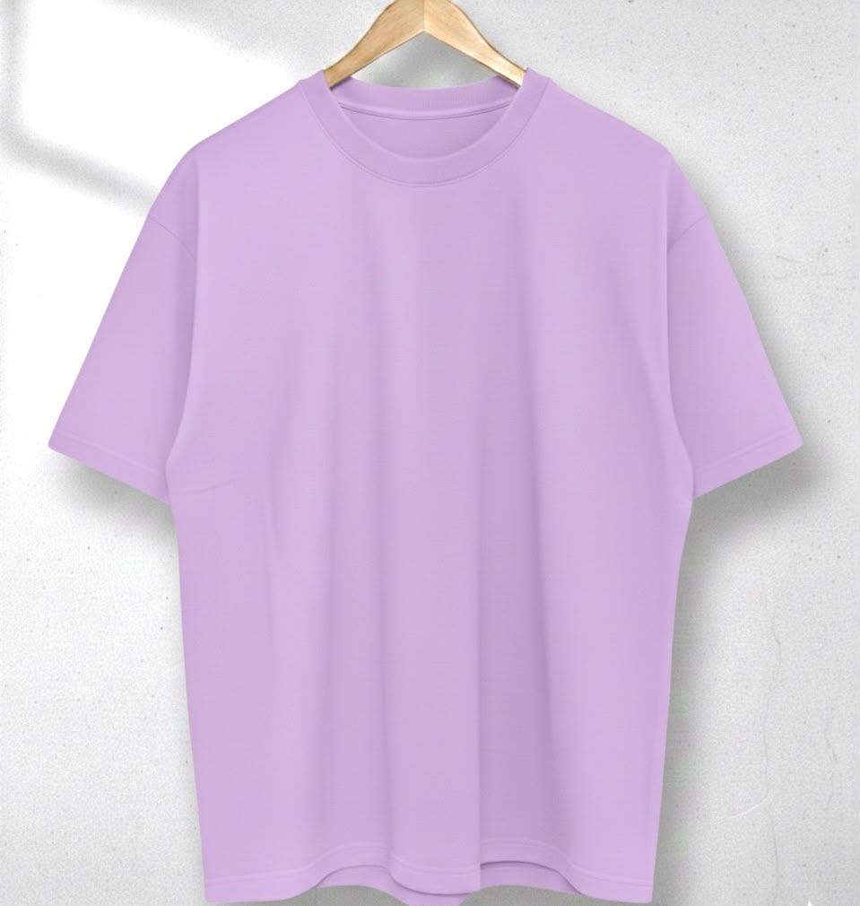 Oversized Plain T-Shirt